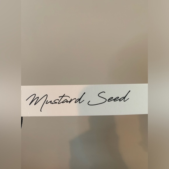 Mustard Seed Black Faux Leather Wide Leg Pants - Picture 7 of 8